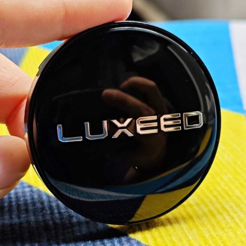 เหมาะสําหรับ LUXEED S7 Smart World R7 Hub Center Cover ยางฝาครอบเพลาฝาครอบโลโก้อุปกรณ์เสริม