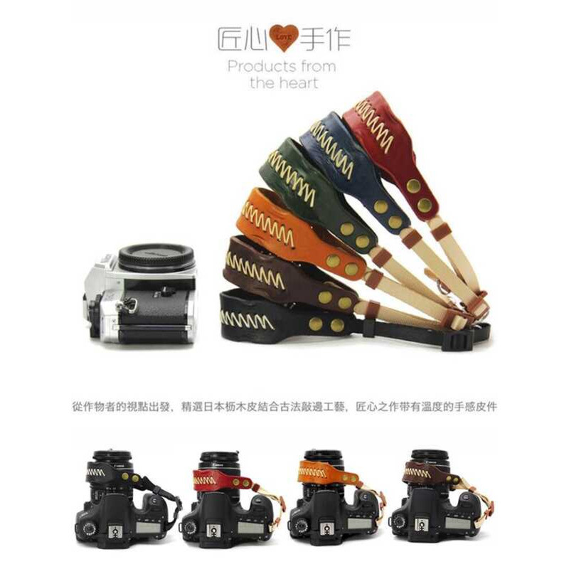 สายรัดข้อมือกล้องไมโครเดี่ยว SLR สายคล้องมือ R5M1 Canon M2M5M6 Leica Q2M โพลารอยด์ XT3 2 T30 20 1V A