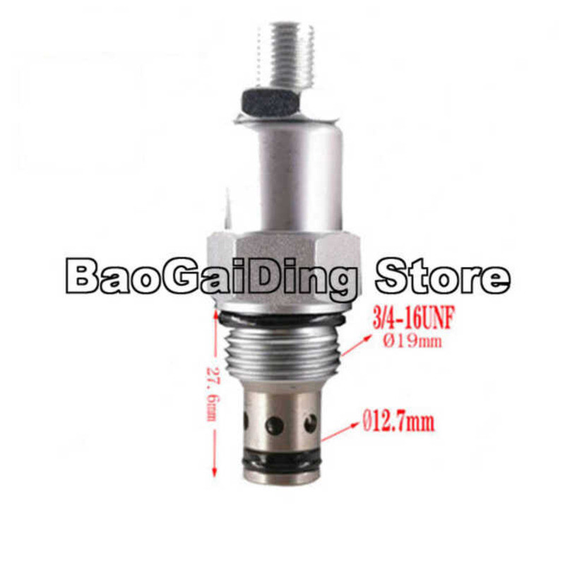 Direct ไฮดรอลิก Acting Relief Vae LRV08-20ระบบไฮดรอลิก Handwheel ปรับความดันวาล์ว CRV-02