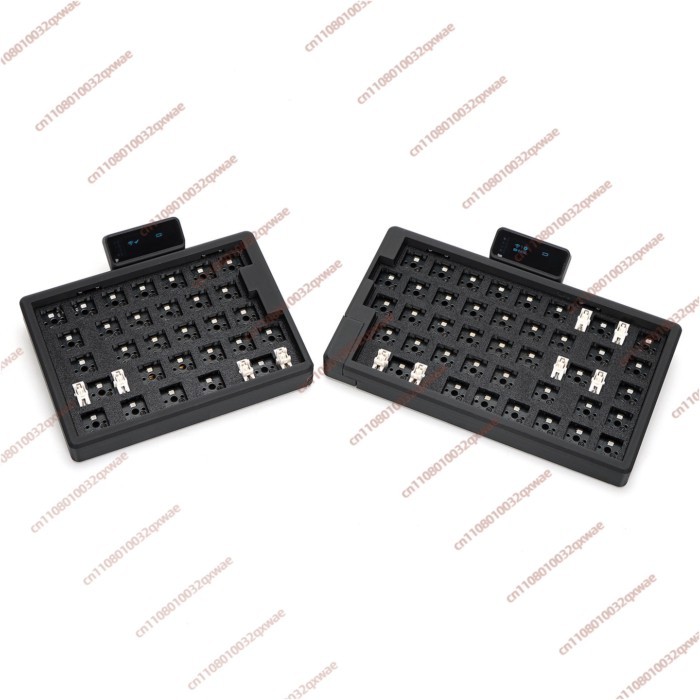 Full Wireless Dual-mode Split Trackball Keyboard Kit Open-source ZMK Firmware Offset Key