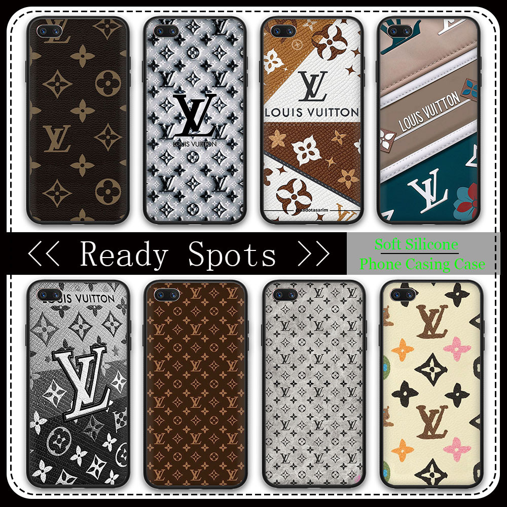 OPPO A77 A77S A57 5G A74 A76 A78 A58 5G A91 F15 สีดํานุ่มกรณี N8N6 LV TPU ฝาครอบโทรศัพท์