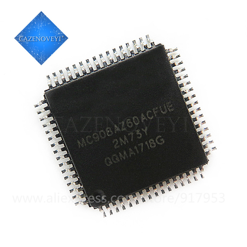 1 ชิ้น MC908AZ60ACFUE MC908AZ60AVFU MC908GP32CFBE QFP ในสต็อก