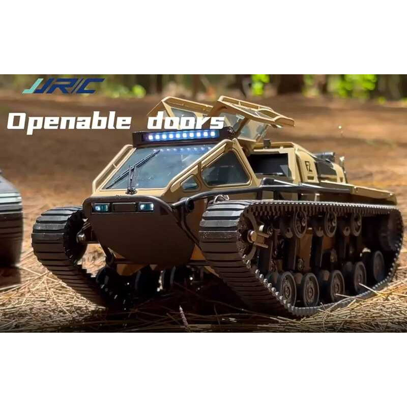 JJRC C8812 2.4G Full Scale Tracked Tank RC รถ 360 องศาหมุน Drift รีโมทคอนโทรล Off-Road รถสําหรับของข