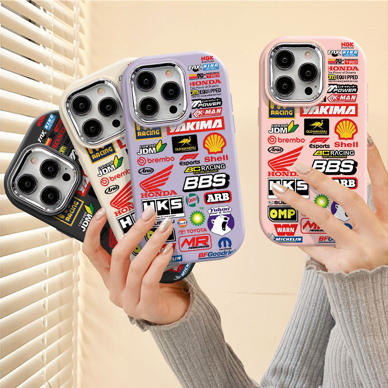 แฟชั่น Cool Racing Car Label เคสโทรศัพท์สําหรับ Infinix X6831 X669C X6836 X6837 X6528B X6531B X688C 