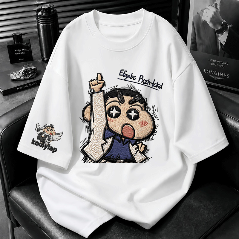 [COD] สีดําแขนสั้น เสื้อยืดวัยรุ่น ผู้ชาย เสื้อยืดผู้ชาย FASHION เสื้อยืดเกาหลี สตรีทแฟชั่น เสื้อยืดแฟชั่น CASUAL