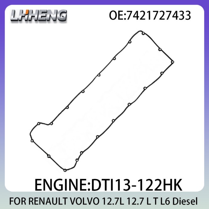 Valve cover gasket FOR RENAULT TRUCKS VOLVO 9800 FH FM FMX 12.7L 12.7 L T L6 Diesel 12-24 742172743