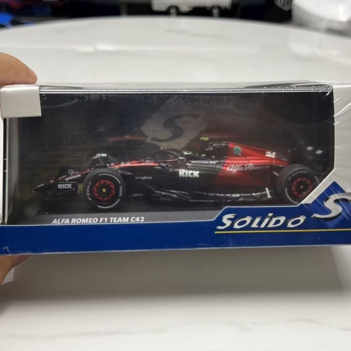 Solido 1:43 Alfa Romeo F1 ทีม C43 2023Alane大利亚