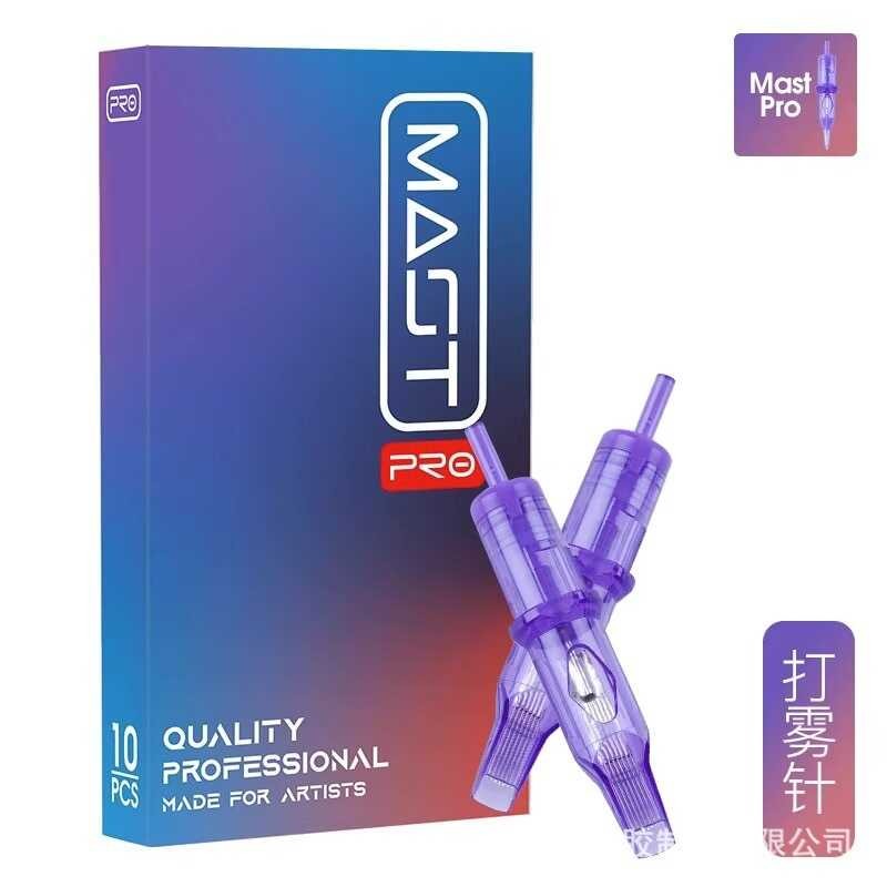 Magic Servant Tattoo เข็ม MAST PRO เข็มสีม่วงขนาดเล็ก Cheyenne สีม่วงแบบบูรณาการเข็มหมอกแถวเข็ม Tatt