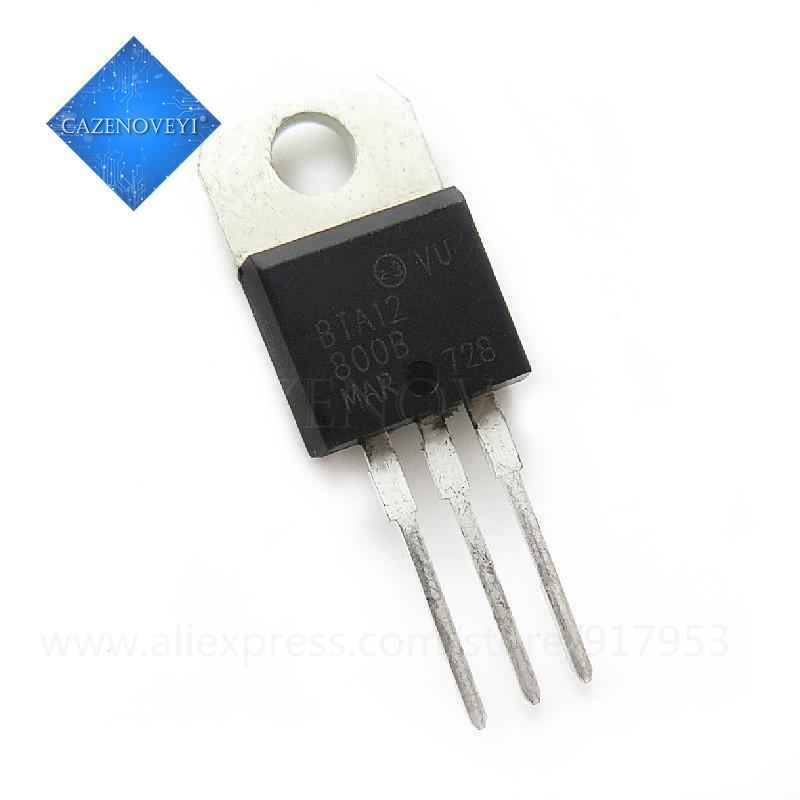 10 ชิ้น BTA12-800B BTA12-800 BTA12 12-800B TO-220 ใหม่ต้นฉบับในสต็อก
