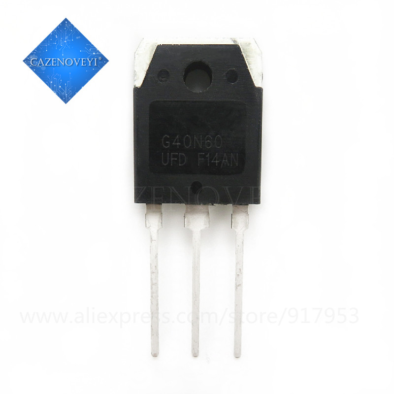 10 ชิ้น SHG40N60UFD SGH40N60UFD TO-247 SGH40N60 40N60 ทรานซิสเตอร์ในสต็อก