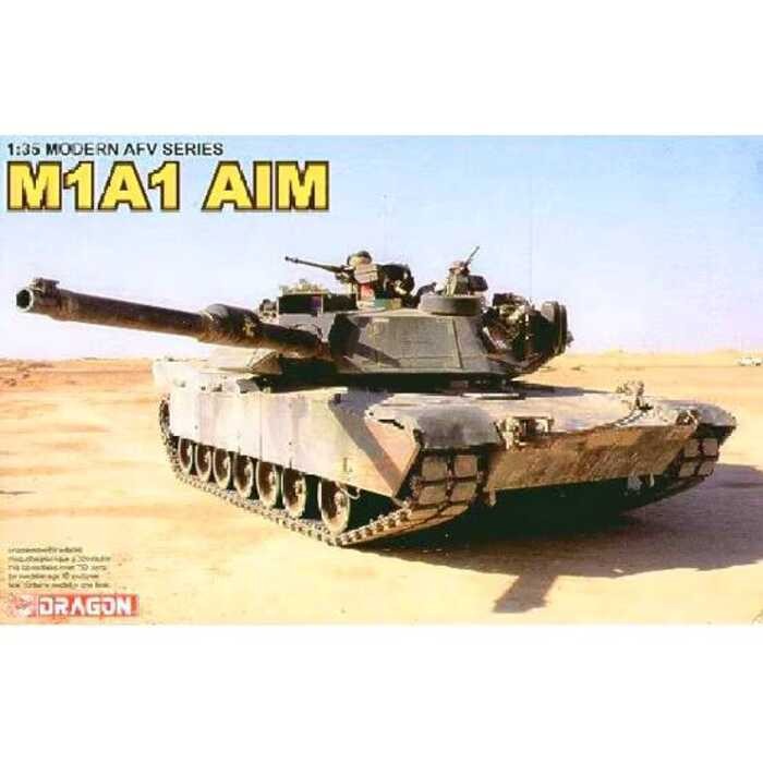 รถถัง DRAGON 3535 1/35 อเมริกัน M1A1 AIM