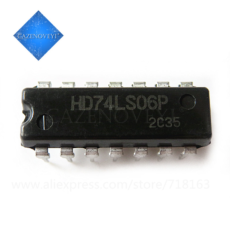10 ชิ้น SN74LS06N DIP14 SN74LS06 DIP 74LS06N 74LS06 ใหม่และต้นฉบับ IC IC