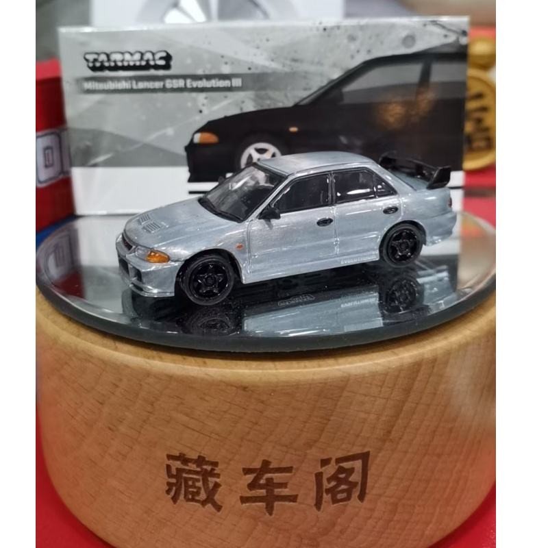 พร้อมสต็อก TW 1: 64 Mitsubishi Mitsubishi Lancer GSR EVO3 รุ่นรถโลหะผสมรุ่นซ่อน Limited Edition รุ่น