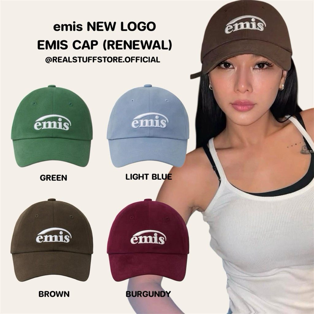 ♞,♘ของแท้ emis NEW LOGO EMIS CAP (RENEWAL) พร้อมส่ง FXE