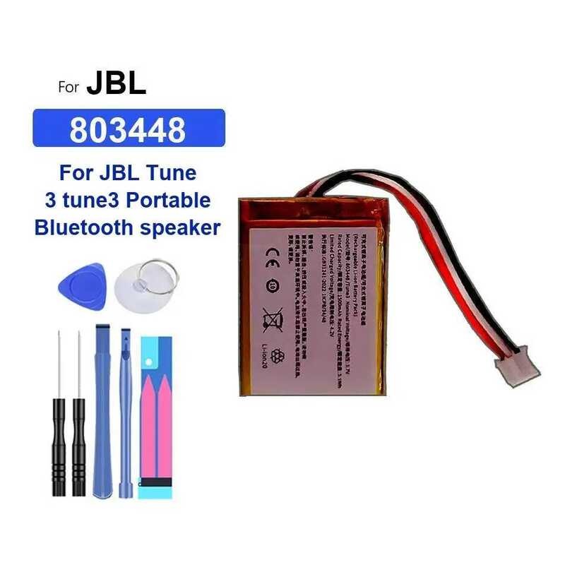 Battery 803448 1500mAh For JBL Tune 3 tune3 Portable Bluetooth speaker