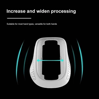 ฐานเมาส์ Fonken การออกแบบตามหลักสรีรศาสตร์สําหรับ Aple Magic Mouse 2/3 การออกแบบกันลื่นเคสเมาส์ไร้สาย Booster