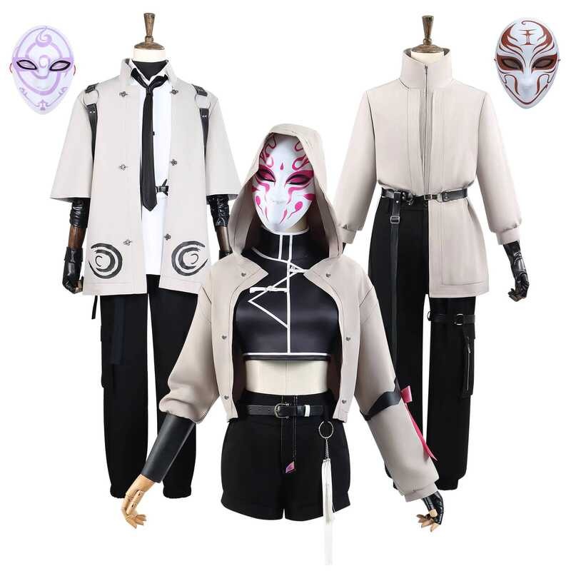 เสื้อผ้าคอสเพลย์ Slaying Gods Fandust Art แบบ Vortex Rose