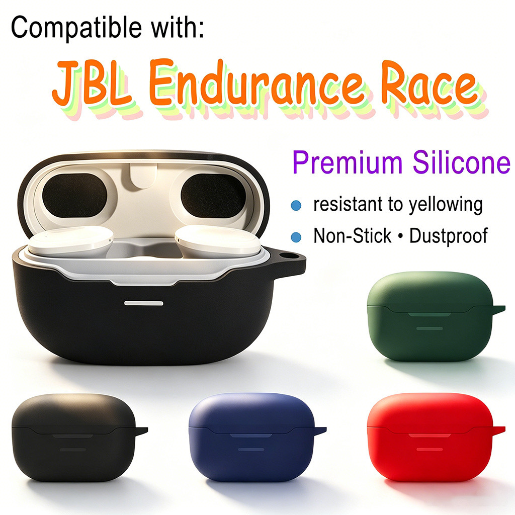 สําหรับ JBL Endurance Race Earbuds Case ฝาครอบป้องกันกันกระแทก