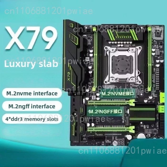 X79 Luxury Motherboard for Server Disassembly and Multi-Instance Gaming X79 main board 90% new DDR3