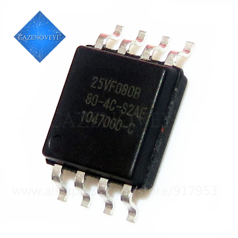 5 ชิ้น SST25VF080B-50-4C-S2AF SST25VF080B 25VF080B SOP-8 IC