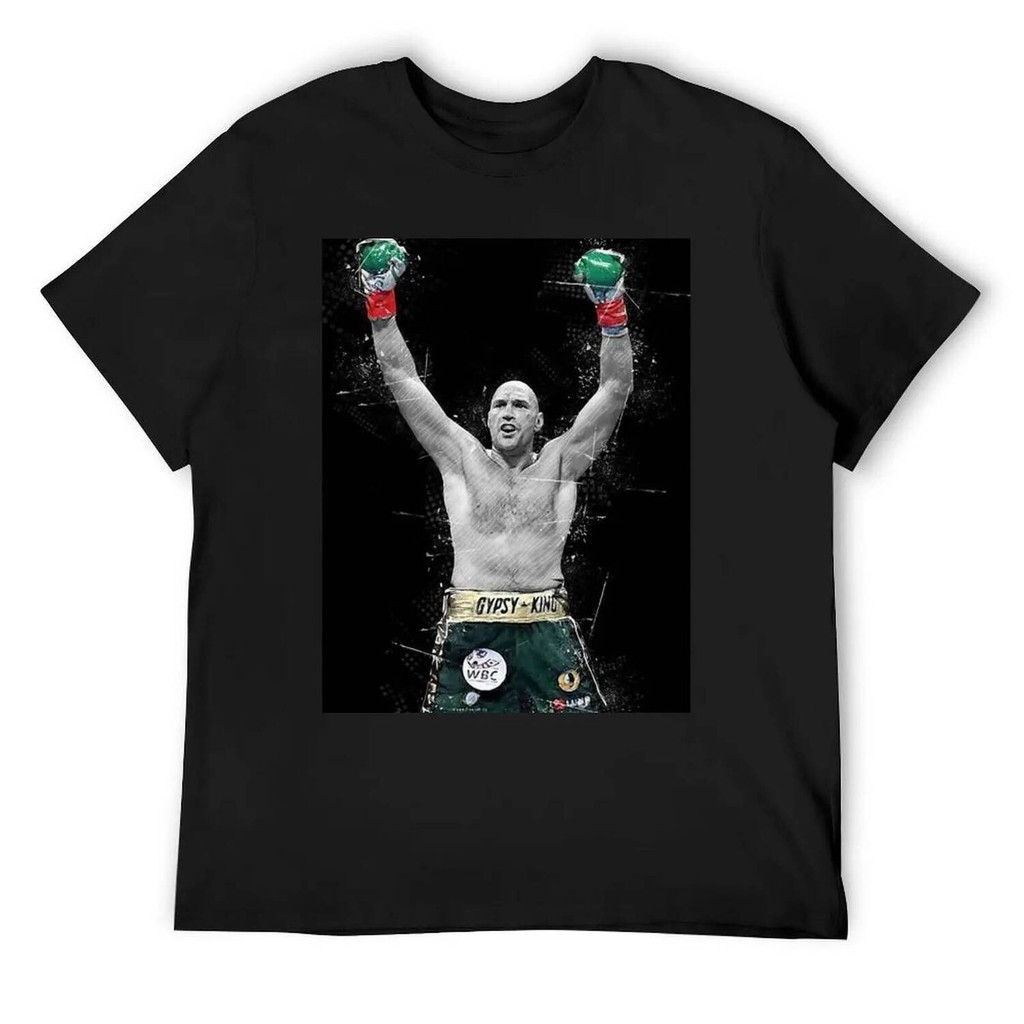เสื้อยืด King Tyson Fury ขนาดใหญ่ สไตล์วินเทจ เหมาะสำหรับผู้ชาย