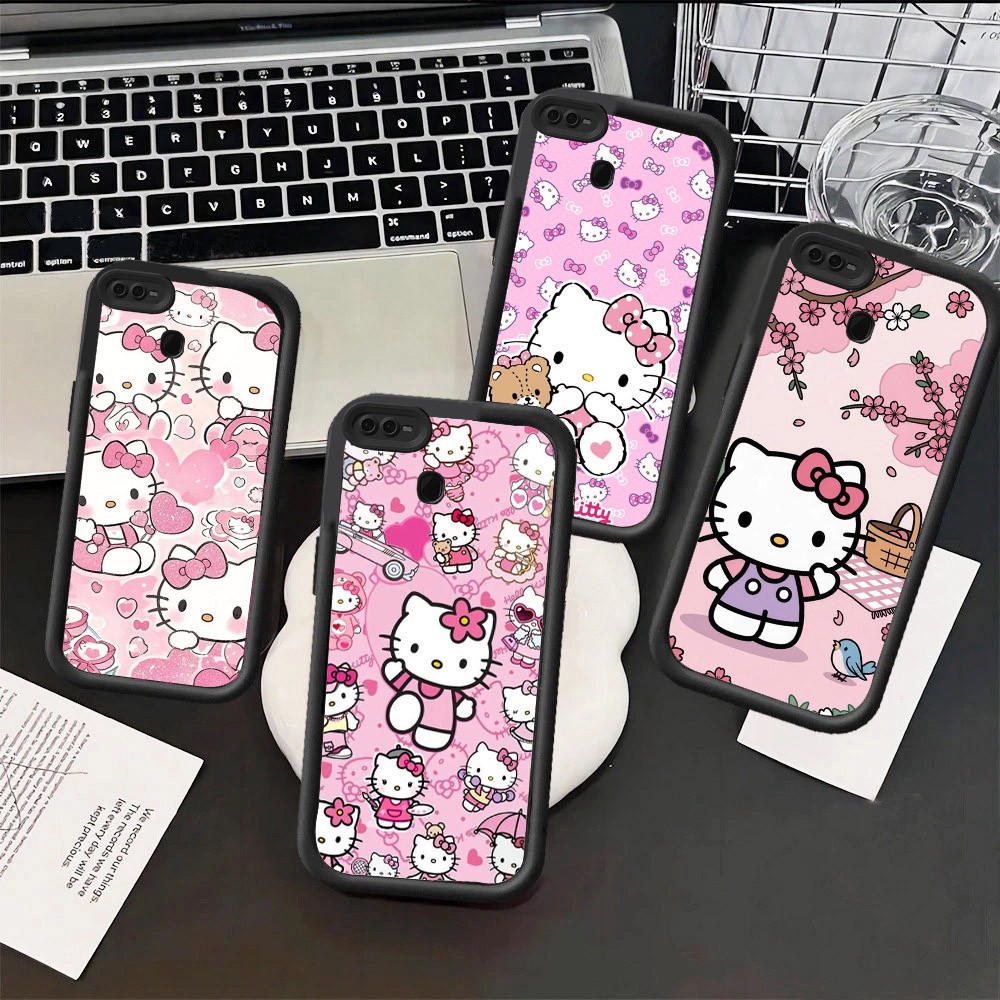 Hello kitty HpปลอกชุบใสสําหรับRealme Reno Narzo A15s A16E C20A F17 C15 4F C20 C21 2F C25S C11 A16K A