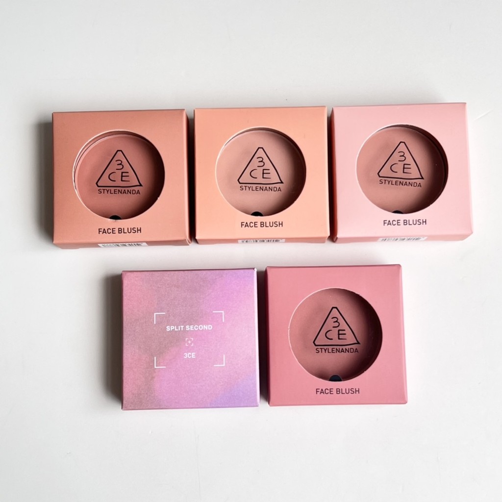 New Style [Shopee Special Selection] One to One/30 3ce Monochrome Blush No.: rose Beige #, nude Peac