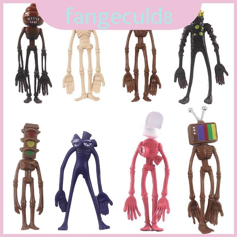 Pvc Siren Head Miniatures ตัวเลข 8 ชิ้นสําหรับเด็กชายและเด็กหญิงคอลเลกชัน