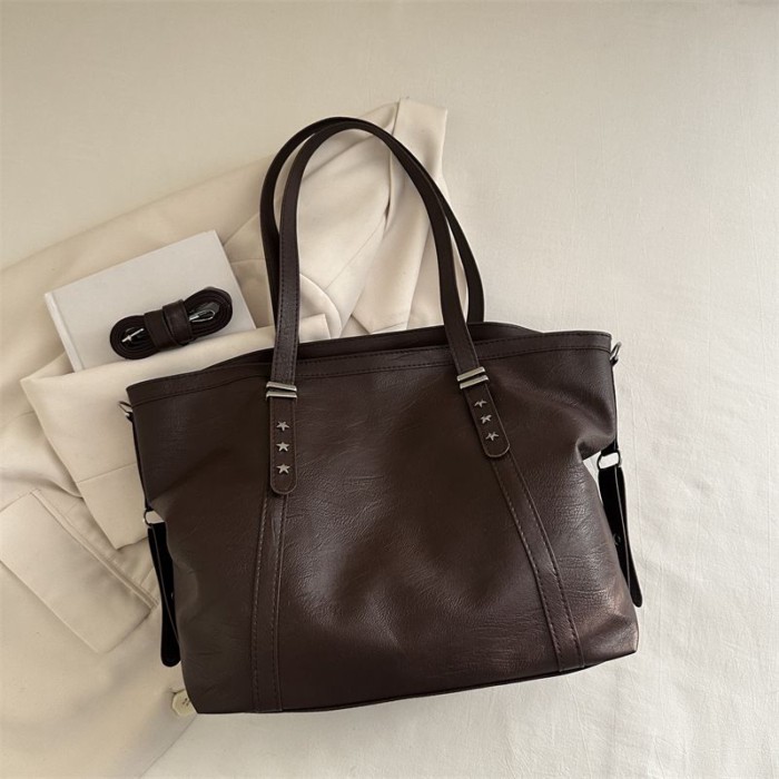 ความจุขนาดใหญ่กระเป๋าหญิง Tote Bag Casual Messenger Bag