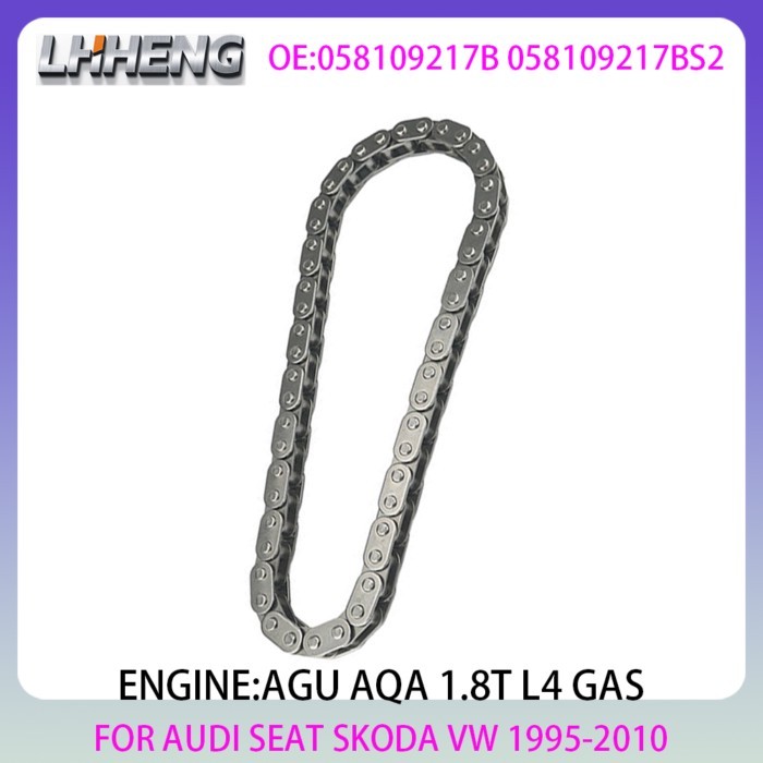 Engine timing chain For VW PASSAT GOLF NEW BEETLE AUDI A3 S3 B5 C5 TT SEAT SKODA 1.8L 1.8 L T L4 GA