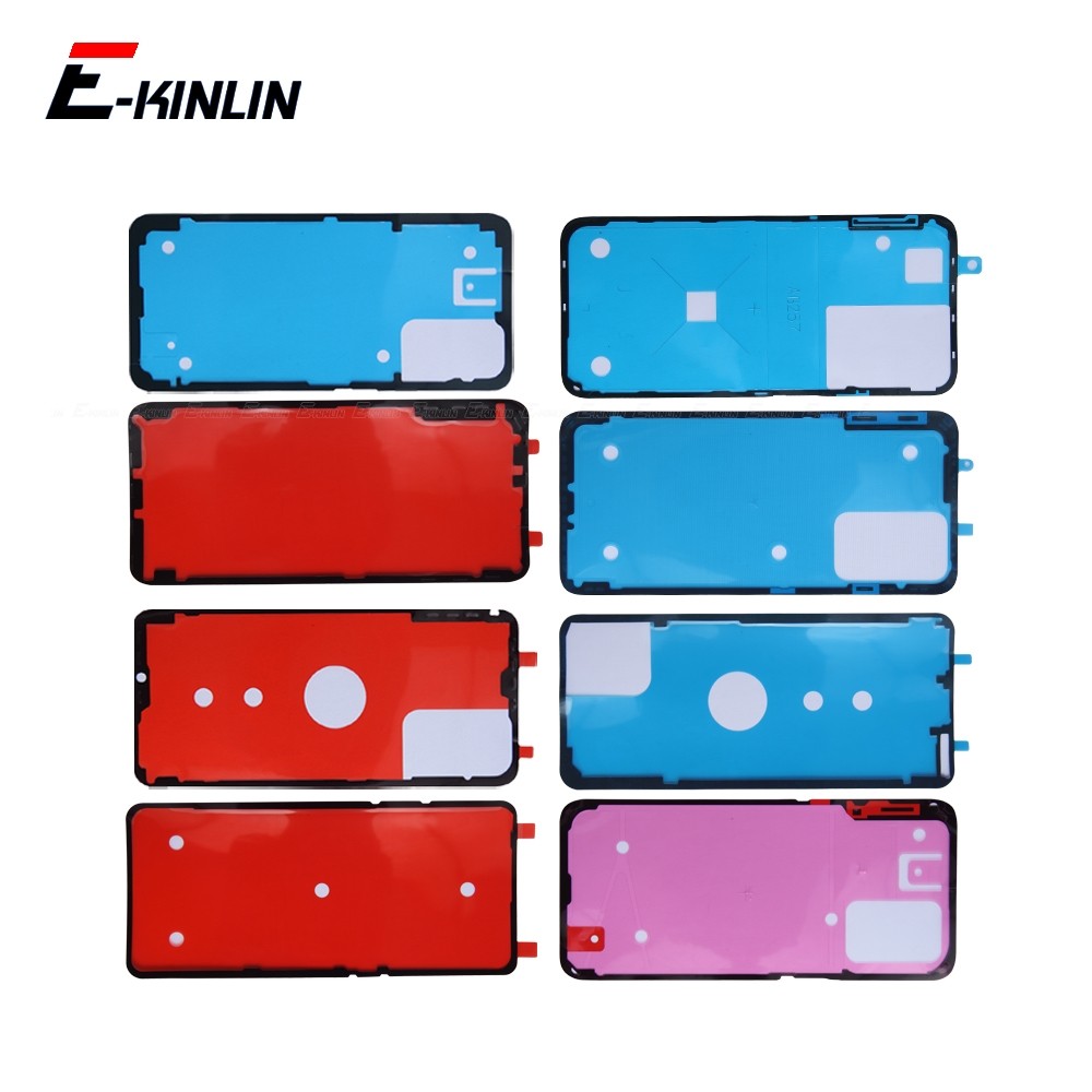 กาวฝาหลังแบตเตอรี่ด้านหลังสติกเกอร์กาวเทปสําหรับ OPPO Realme Q Q2 Q3 Q3i Q3s Q3t Q5 5G Q5i U1 Pro Ca