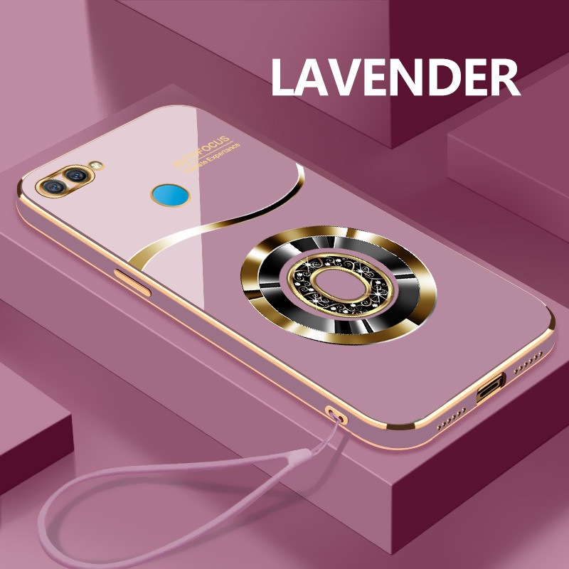 Custom Letter O Softcase สําหรับ OPPO A7 A7n A7x A8 Drop Resistance Case