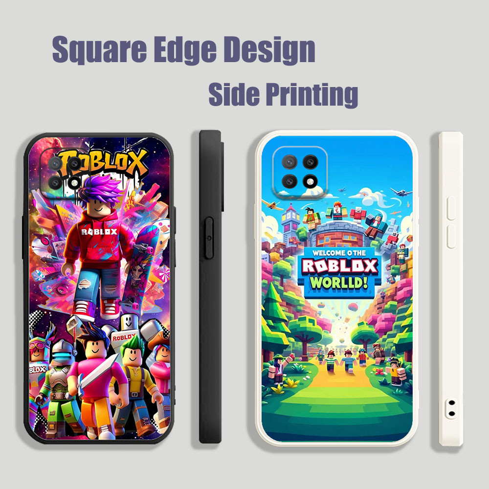 ปลอกสําหรับ OPPO A8 A31 A1K F9 Pro A52 A72 A92 A59 F1S A7X A71 ROBLOX เกมน่ารักเพื่อน BOD09 เคสโทรศั