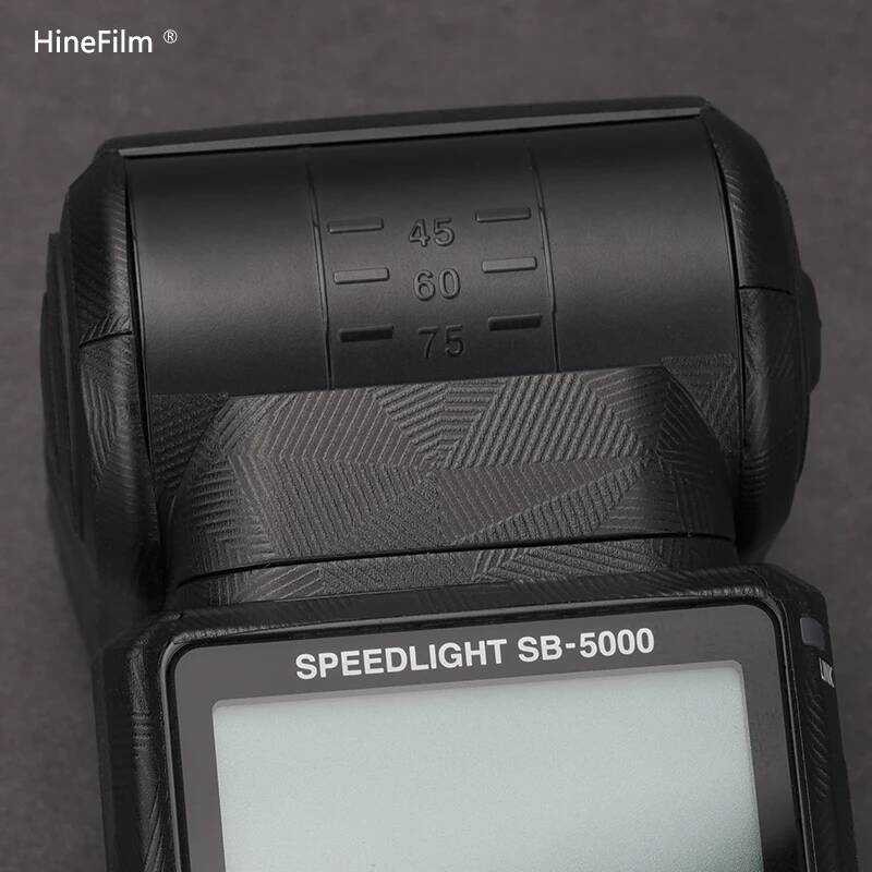 ▥ Hinefilm ผิวสําหรับ Sb5000 แฟลชฟิล์มสําหรับ Nikon Sb-5000 กล้องแฟลช Speedlight Premium Decal