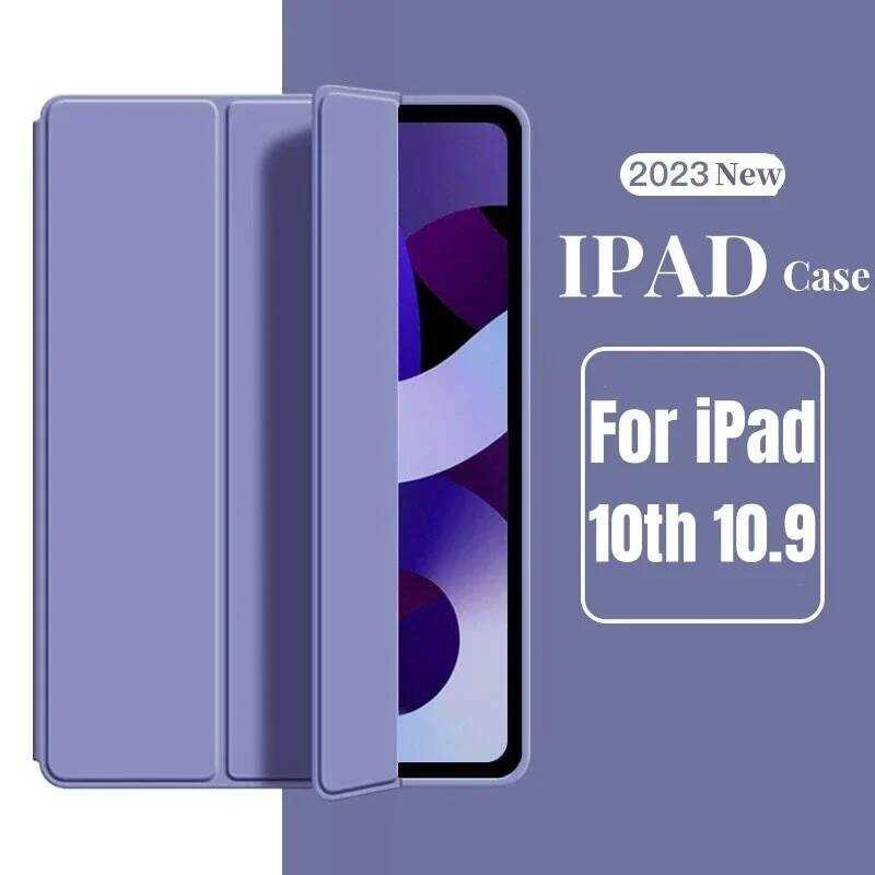 10 10.9 นิ้ว 2022 A2757 A2777 เคสแท็บเล็ต Magnetic Flip Smart Cover สําหรับ iPad 10th Generation 10.