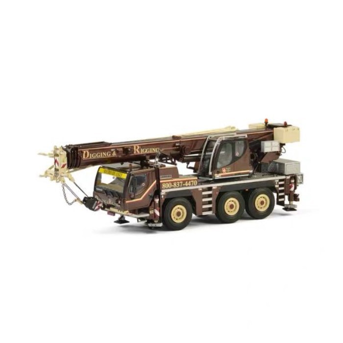 WSI 1: 50 LTM1050 Crane Alloy Model ขุดจาน 51-53