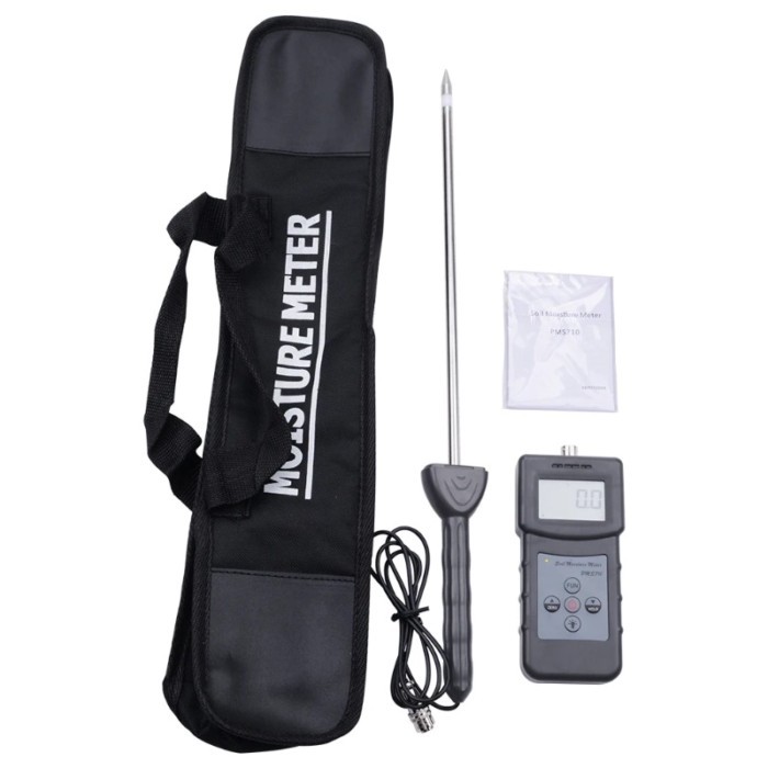 Digital Soil Moisture Meter 0-50% High Precision Soil Hygrometer Test River Sand Soil Cement Land P