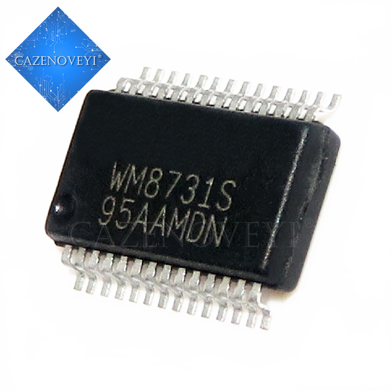 1 ชิ้น WM8731SEDS WM8731S WM8731 WM8740SEDS WM8740 SSOP-28 ในสต็อก