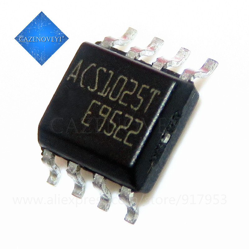 10 ชิ้น ACS1025T ACS102-5T1 ACS1025 ACS102-5T ACS102 SOIC8 IC ใหม่และต้นฉบับในสต็อก