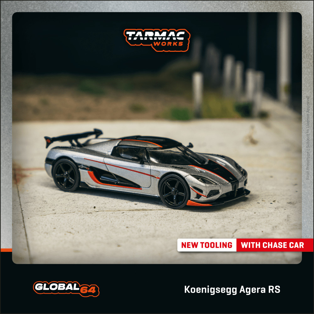 พร้อมสต็อก TW 1: 64 Koenigsegg Koenigsegg Agera RS โมเดลรถอัลลอย รุ่นรถรุ่นลิมิเต็ด