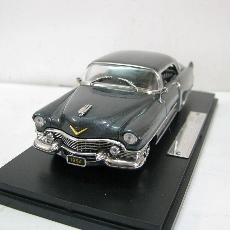 GFCC 1: 43 1954 Cadillac Coupe DeVille Cadillac Grey Blue Alloy Car Model