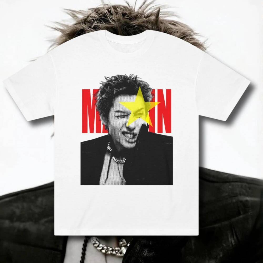 เสื้อยืด Martin Cortis Kpop เกาหลีป๊อปเพลงเสื้อยืดทรงหลวมกราฟิกขนาดใหญ่ผ้าฝ้ายแท้