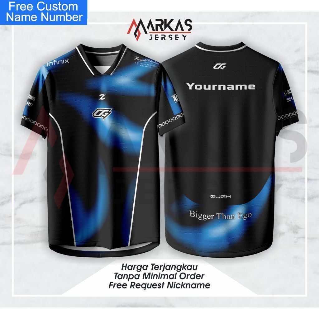 JERSEY KAOS BAJU CG ESPORTS ใหม่ 2026 M7 EDITION MPL MY SEASON 17 DOTA VALORANT LOL MOBILE LEGENDS F