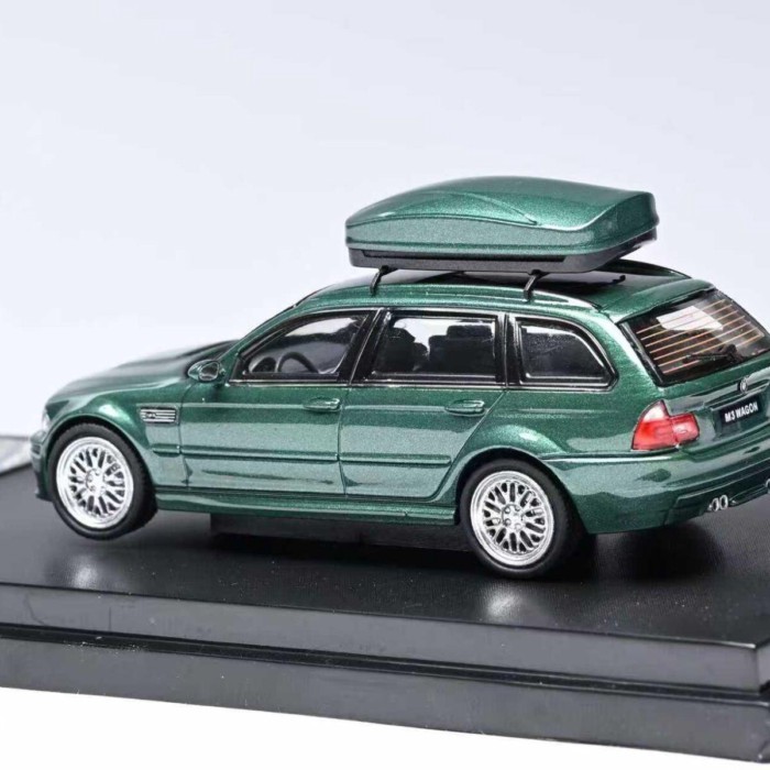 พร้อมสต็อก Stance Hunters SH 1: 64 BMW E46 Watt Tank Touring Vehicle Alloy Car Model