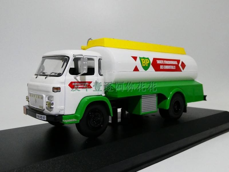 1: 43 IXO SAVIEM IXO SAVIEM IXO BP รถบรรทุกถังรถบรรทุกขนส่งรถบรรทุกรุ่นรถแพคเกจเดิม