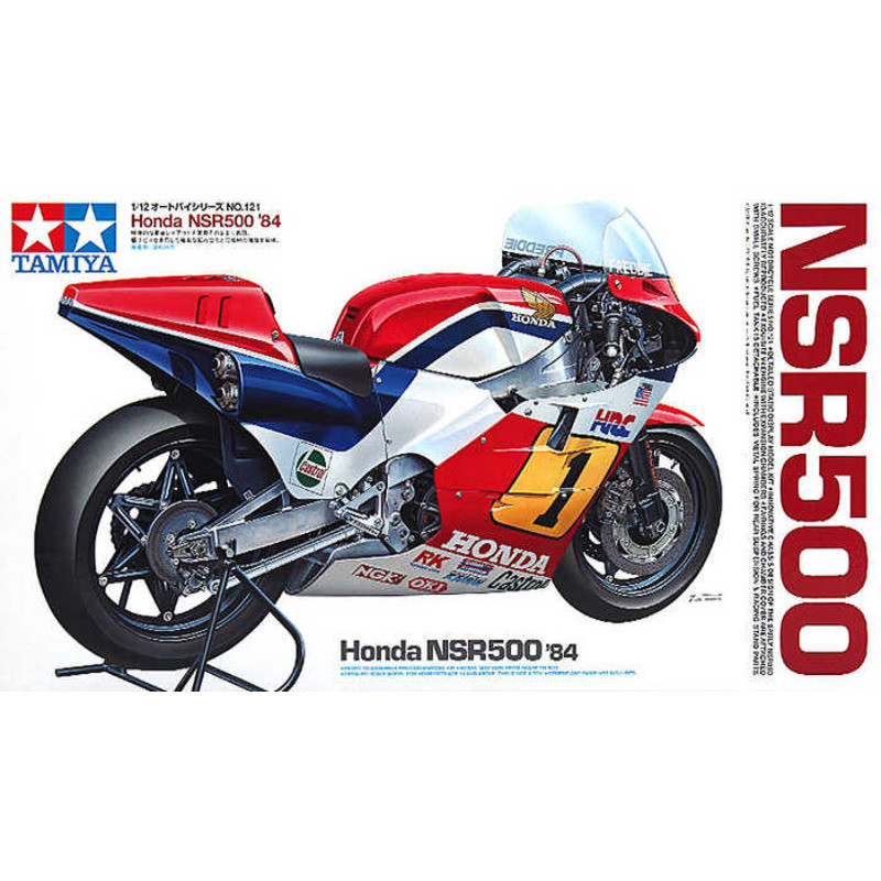 TAMIYA 14121 1/12 ฮอนด้า NSR500 มอเตอร์ไซค์แข่ง (1984)