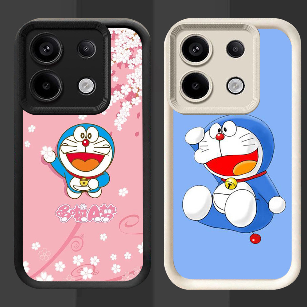 R32 Doraemon Casing สําหรับ Infinix Tecno Note Zero 30 Pova 5 Pro 5G สีดําและสีขาว