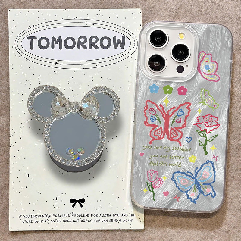 สําหรับ oppo CASE HP Premium Mirror น่ารัก Anti-scratch Softcase เคสกันกระแทก OPPOA15 A16 A17 A31202