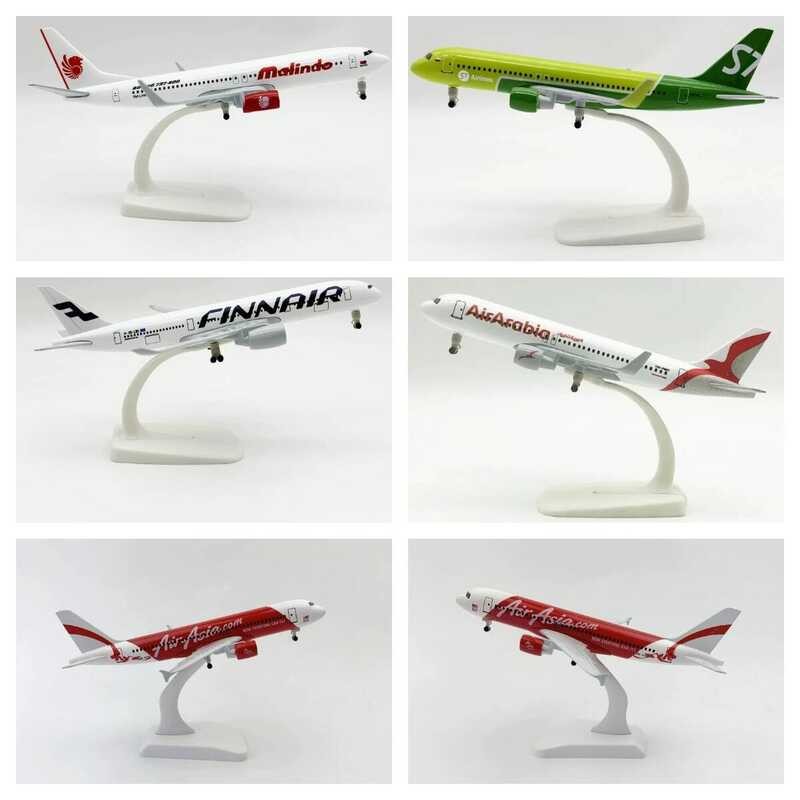 C C Metal Aircraft Model Airplane 20Cm A350 B737 A320 Model Plane Replica With Landing Gear Alloy M