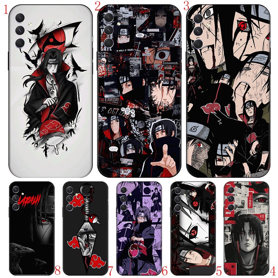 สําหรับ Samsung S20 S21 S23 S24 Plus Lite Fe Ultra TPU เคสโทรศัพท์ soft shell ป้องกัน Naruto Itachi 